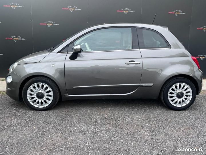 Fiat 500 MY17 1.2 69CH LOUNGE Gris - 3