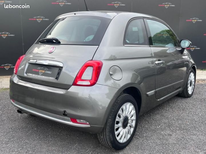 Fiat 500 MY17 1.2 69CH LOUNGE Gris - 6