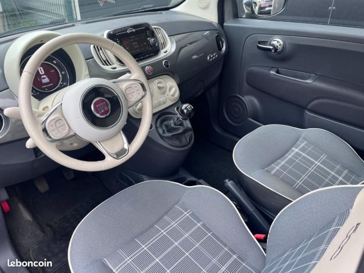 Fiat 500 MY17 1.2 69CH LOUNGE Gris - 8