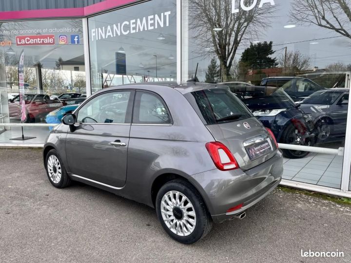 Fiat 500 MY20 SERIE 7 EURO 6D 1.2 69 ch Eco Pack S-S Lounge Gris - 12