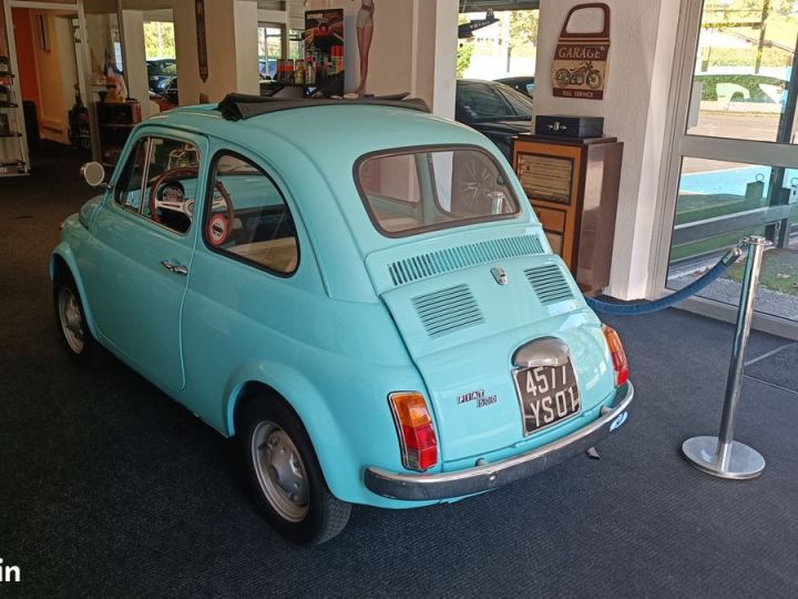 Fiat 500 R Bleu - 2