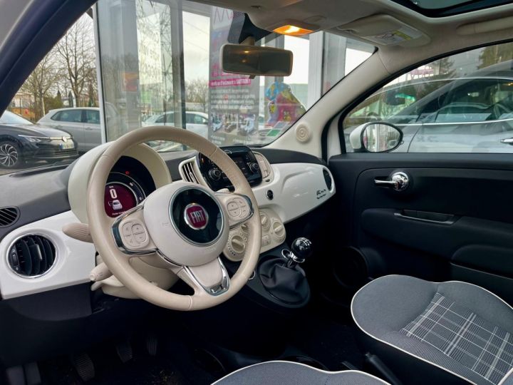 Fiat 500 SERIE 6 1.2 69 ch Lounge Blanc - 4