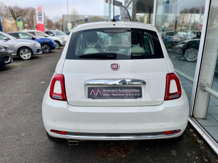 Fiat 500 SERIE 6 1.2 69 ch Lounge Blanc - 6