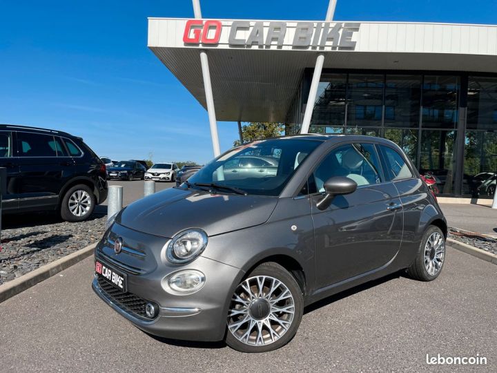 Fiat 500 Star 69 ch Garantie 6 ans Toit Pano Clim Cuir Régulateur Radars Entretien exclusif 249-mois Gris - 1