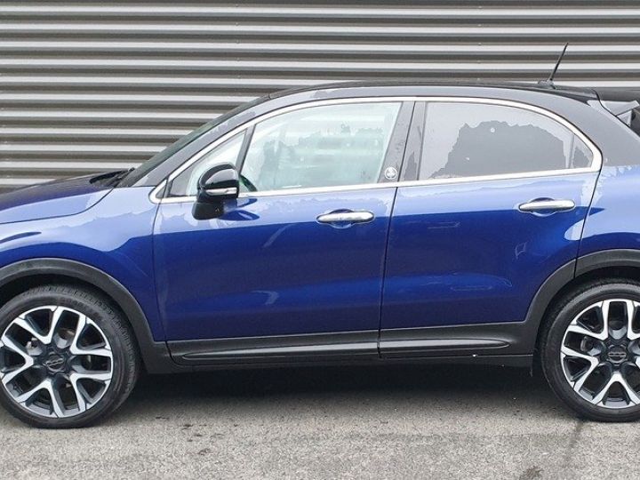 Fiat 500 X PHASE 2  1.6 MULTIJET 120 ELYSIA BV6 Bleu Foncé Métallisé Occasion - 3