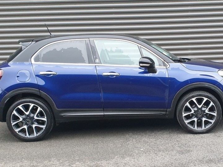 Fiat 500 X PHASE 2  1.6 MULTIJET 120 ELYSIA BV6 Bleu Foncé Métallisé Occasion - 4