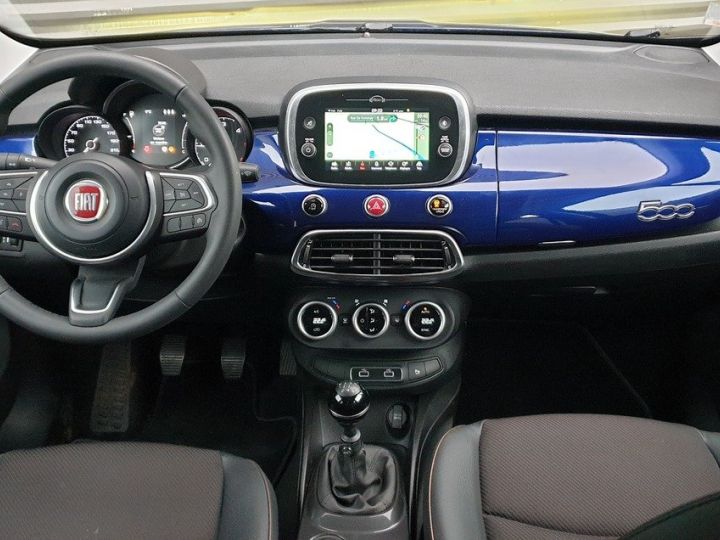 Fiat 500 X PHASE 2  1.6 MULTIJET 120 ELYSIA BV6 Bleu Foncé Métallisé Occasion - 6