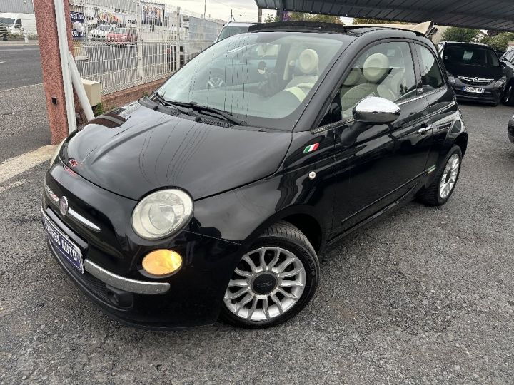 Fiat 500C 0.9 8V 85 ch TwinAir SetS Rock Noir - 1