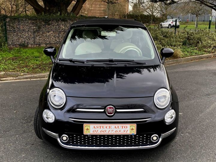 Fiat 500C 1.2 8V 69CH ECO PACK LOUNGE Noir - 3