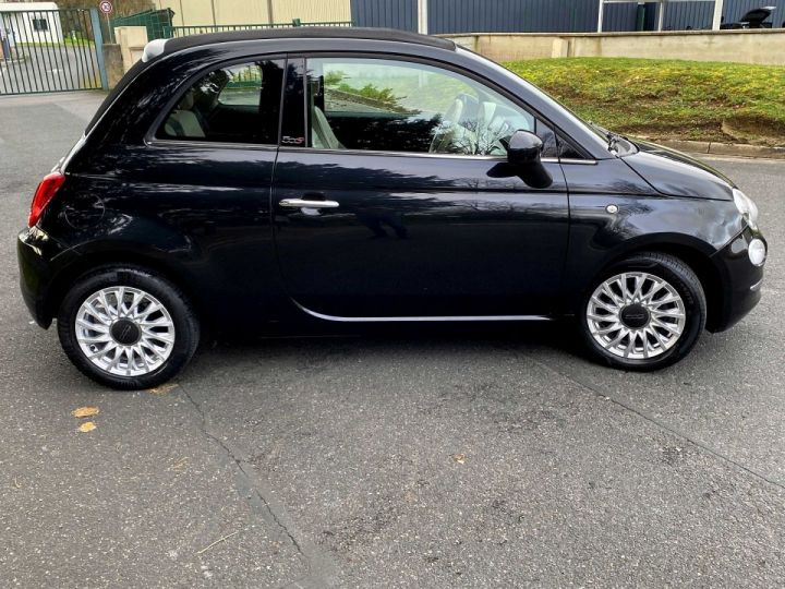 Fiat 500C 1.2 8V 69CH ECO PACK LOUNGE Noir - 5