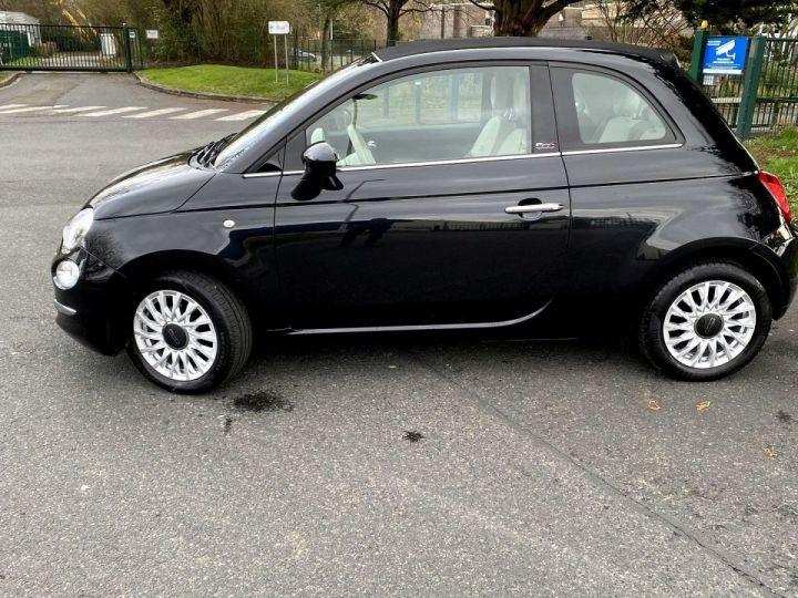 Fiat 500C 1.2 8V 69CH ECO PACK LOUNGE Noir - 9