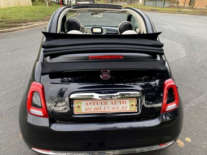 Fiat 500C 1.2 8V 69CH ECO PACK LOUNGE Noir - 13