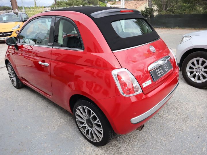 Fiat 500C 1.2 8V 69CH S&S LOUNGE Rouge - 8
