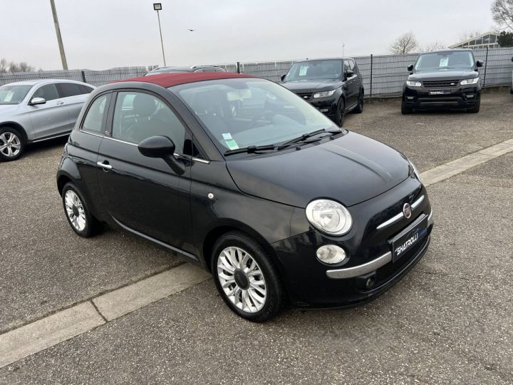 Fiat 500C 1.3 Multijet 95ch S&S Lounge 1erMain Clim 47,000Kms NOIR - 3