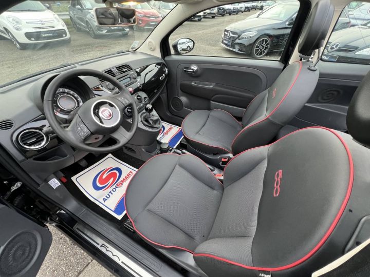 Fiat 500C 1.3 Multijet 95ch S&S Lounge 1erMain Clim 47,000Kms NOIR - 18