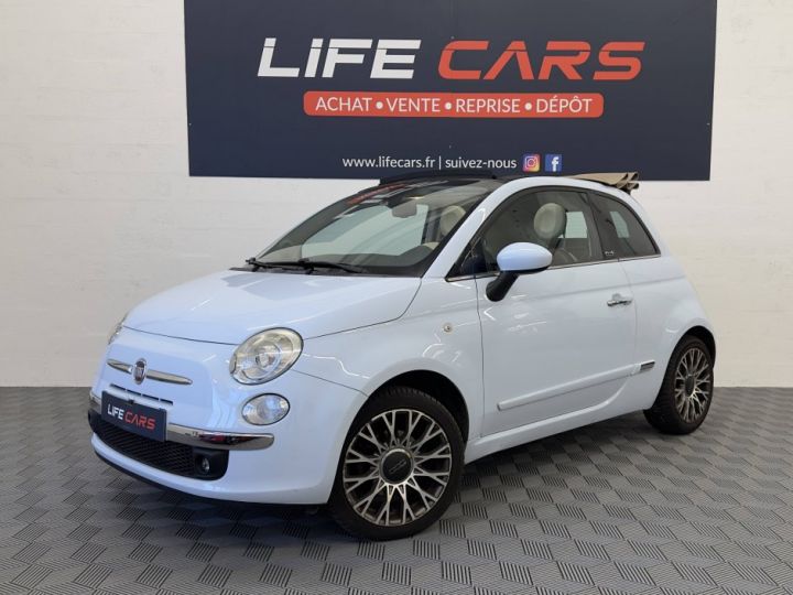 Fiat 500C 1.4 16v 100ch Lounge boite automatique Entretien complet Garantie 6 mois BLEU - 1