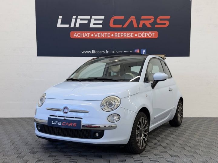 Fiat 500C 1.4 16v 100ch Lounge boite automatique Entretien complet Garantie 6 mois BLEU - 2