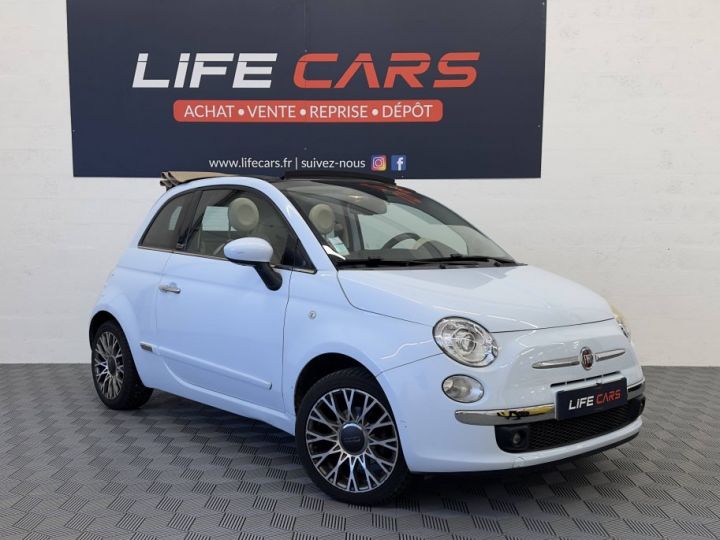 Fiat 500C 1.4 16v 100ch Lounge boite automatique Entretien complet Garantie 6 mois BLEU - 4