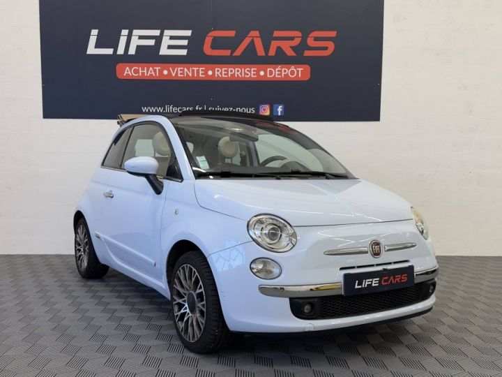 Fiat 500C 1.4 16v 100ch Lounge boite automatique Entretien complet Garantie 6 mois BLEU - 5