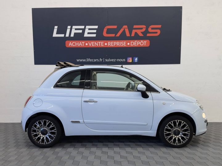 Fiat 500C 1.4 16v 100ch Lounge boite automatique Entretien complet Garantie 6 mois BLEU - 6