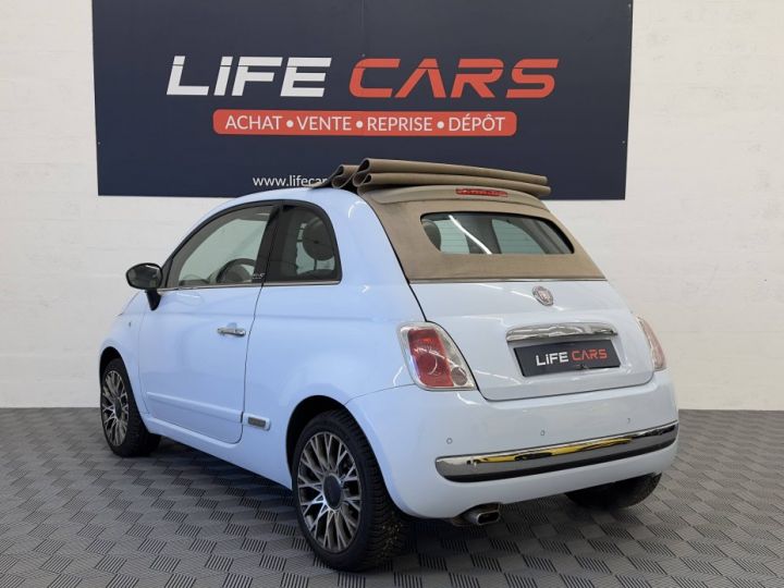 Fiat 500C 1.4 16v 100ch Lounge boite automatique Entretien complet Garantie 6 mois BLEU - 7