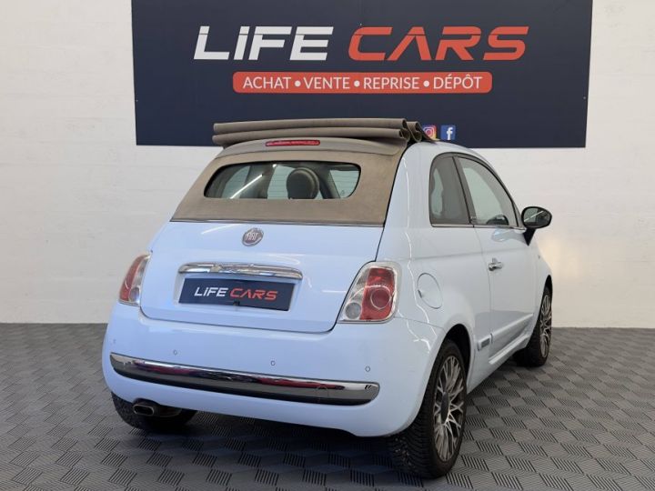 Fiat 500C 1.4 16v 100ch Lounge boite automatique Entretien complet Garantie 6 mois BLEU - 10