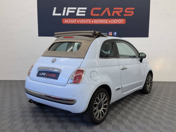 Fiat 500C 1.4 16v 100ch Lounge boite automatique Entretien complet Garantie 6 mois BLEU - 11