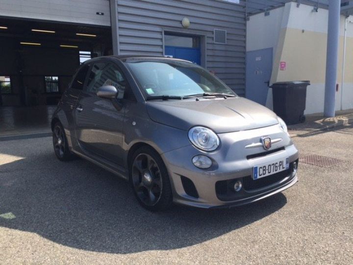 Fiat 500C 500 C ABARTH CABRIOLET 1.4 T-JET 140CV BVA     Essence GRIS FONCE - 1