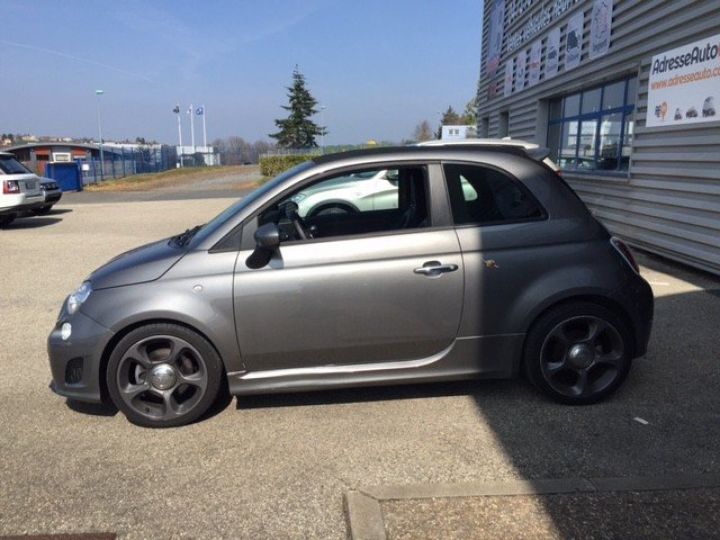 Fiat 500C 500 C ABARTH CABRIOLET 1.4 T-JET 140CV BVA     Essence GRIS FONCE - 5