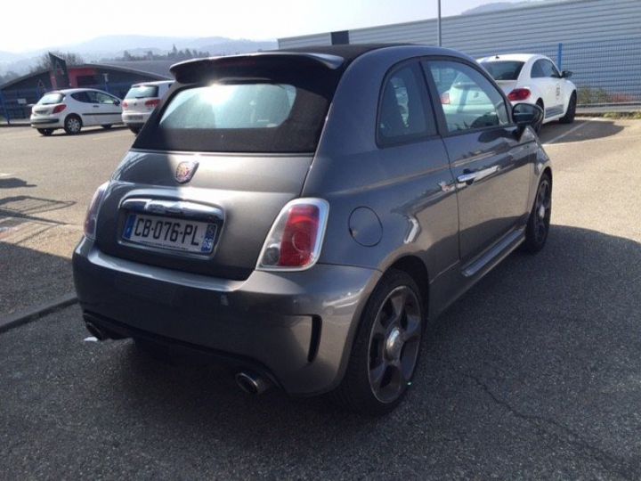 Fiat 500C 500 C ABARTH CABRIOLET 1.4 T-JET 140CV BVA     Essence GRIS FONCE - 16