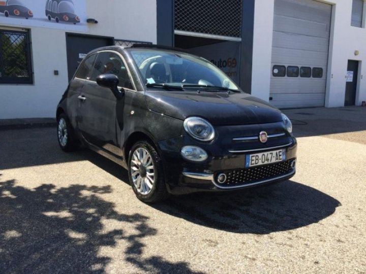 Fiat 500C 500 C CABRIOLET LOUNGE 0.9 TWIN AIR 85CV BVA     Essence NOIRE - 1