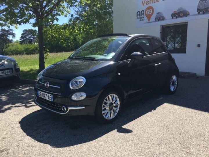 Fiat 500C 500 C CABRIOLET LOUNGE 0.9 TWIN AIR 85CV BVA     Essence NOIRE - 3