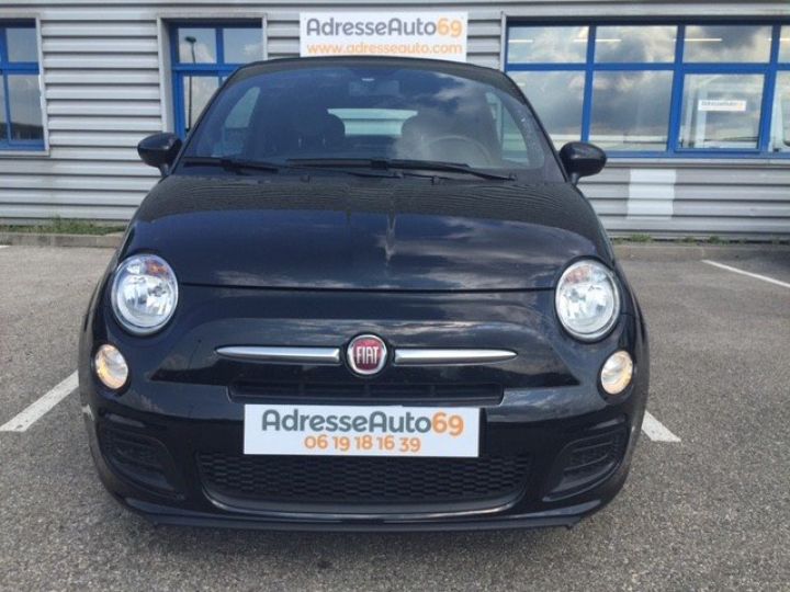 Fiat 500C 500 C CABRIOLET série S 1.4 16v 100cv      Essence NOIR - 2