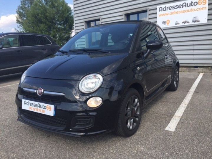 Fiat 500C 500 C CABRIOLET série S 1.4 16v 100cv      Essence NOIR - 3