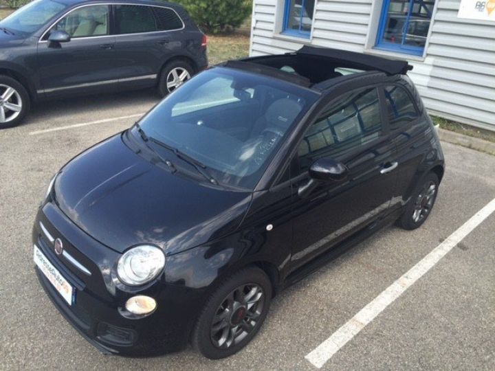 Fiat 500C 500 C CABRIOLET série S 1.4 16v 100cv      Essence NOIR - 11