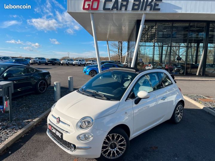 Fiat 500C 500 Cabriolet 70 ch Star Garantie 6 ans Entretiens Complets GPS Regulateur Climatisation 16P 249-mois Occasion