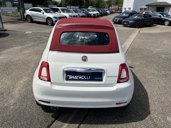 Fiat 500C Cabriolet 1.0 70ch HYBRIDE 1erMain 3,900Kms 06/2021 GPS  - 9