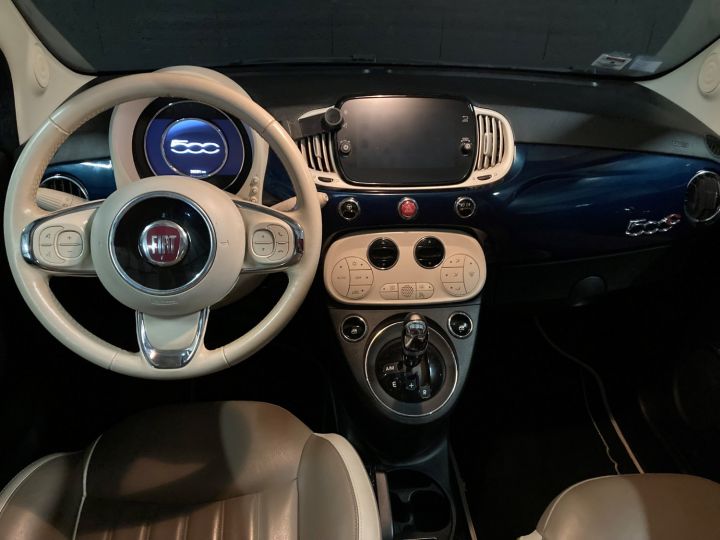 Fiat 500C fait 500 CABRIOLET 69 cv boite automatique Bleu - 10