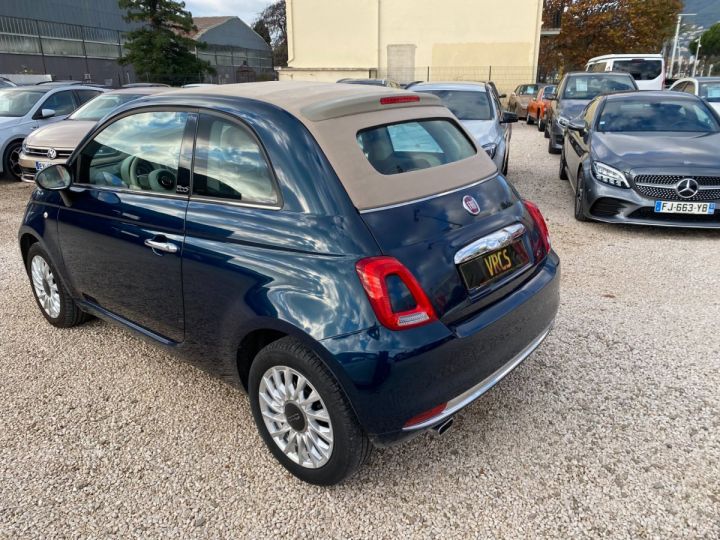 Fiat 500C MY17 1.2 69 Lounge Bleu - 2