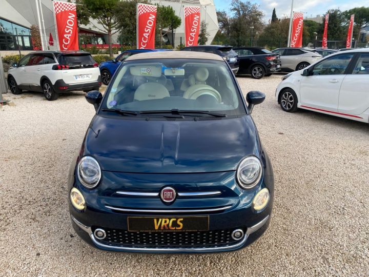 Fiat 500C MY17 1.2 69 Lounge Bleu - 5