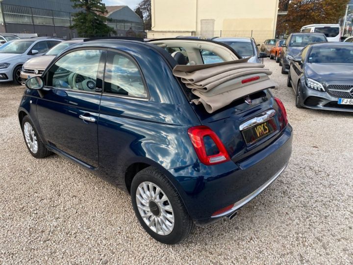 Fiat 500C MY17 1.2 69 Lounge Bleu - 10