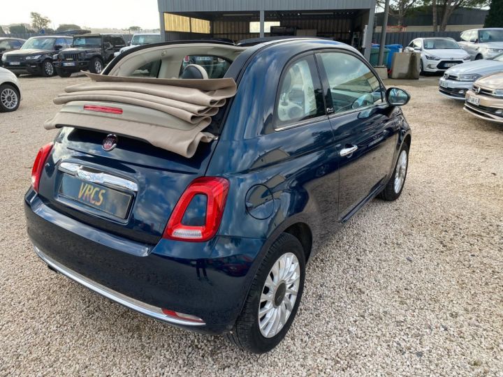 Fiat 500C MY17 1.2 69 Lounge Bleu - 11