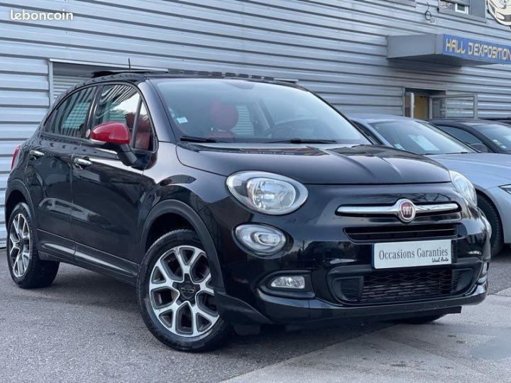 Fiat 500X 1.3 Multijet 95ch Rosso Amore Edizione Toit Ouvrant Panoramique Noir - 1