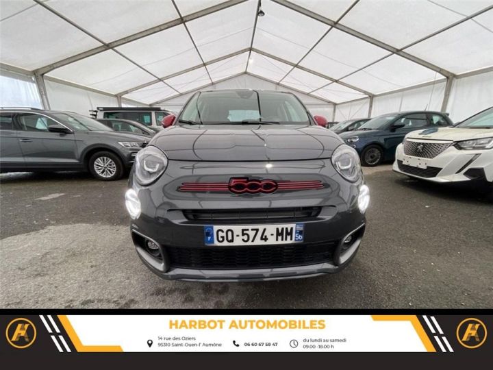 Fiat 500X 1.5 firefly 130 ch s/s dct7 hybrid (red) Gris Foncé - 2