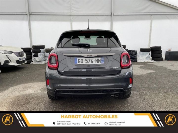 Fiat 500X 1.5 firefly 130 ch s/s dct7 hybrid (red) Gris Foncé - 5