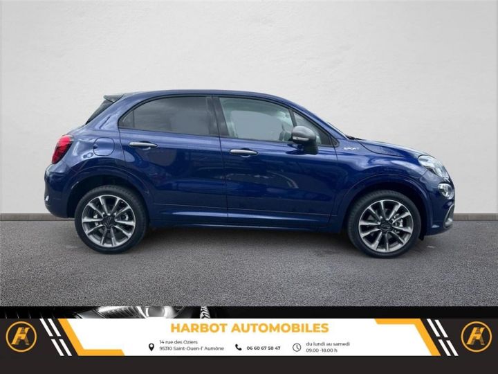 Fiat 500X 1.5 firefly 130 ch s/s dct7 hybrid sport Peinture métallisée Bleu Venez - 4