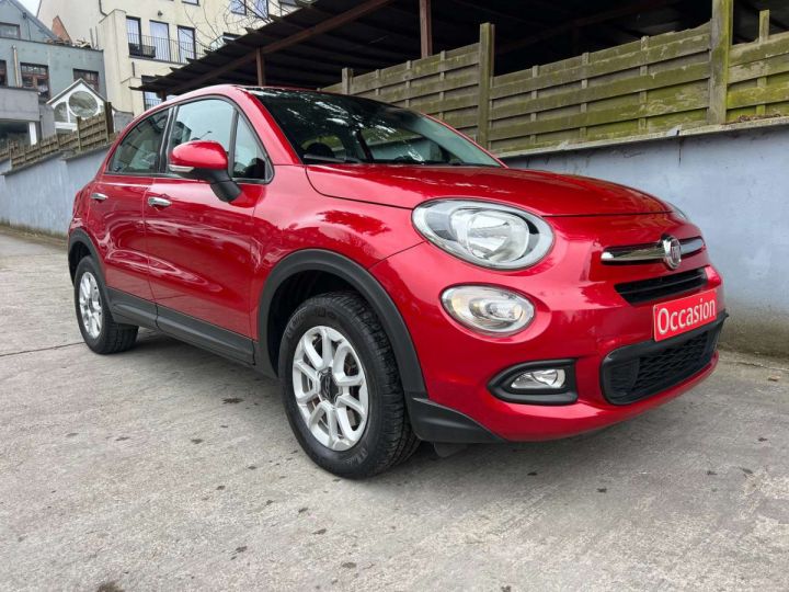 Fiat 500X 1.6i E-torq Lounge S ( Navi Camera Clim CarPlay) Rouge Métallisé - 1