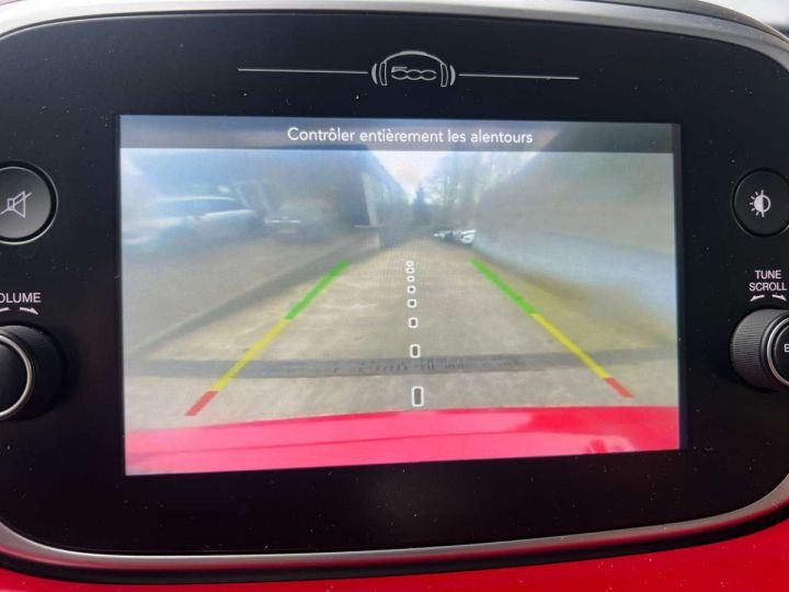 Fiat 500X 1.6i E-torq Lounge S ( Navi Camera Clim CarPlay) Rouge Métallisé - 16