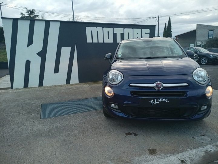 Fiat 500X 1.6L JTD 120CH GPS / BLUETOOTH / BLEU Bleu - 2