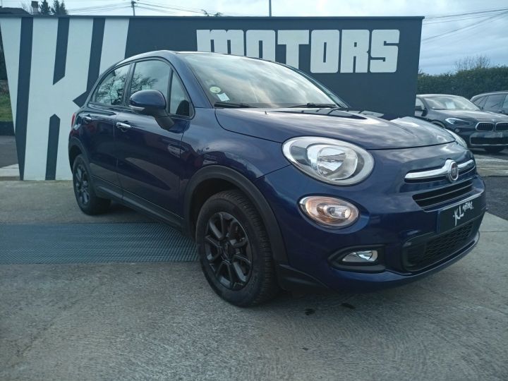 Fiat 500X 1.6L JTD 120CH GPS / BLUETOOTH / BLEU Bleu - 3